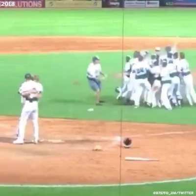 This high school pitcher struck out his childhood friend to advance to the state championships. Instead of celebrating with his teammates, he did this