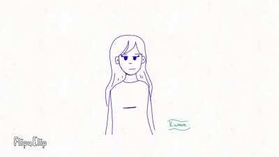 [SPOILER] I made a little animation of Mari.