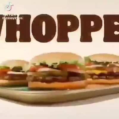 Never Before Seen Whopper Whopper Commercial