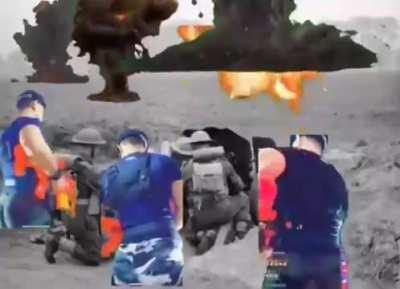 Never before seen lost footage of the battle of El Alamein seeing Free French soldiers charge Italian and German entrenchments with tank support from British Forces while under heavy fire 