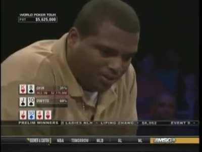 Showboating poker player celebrates too soon at WPT final table