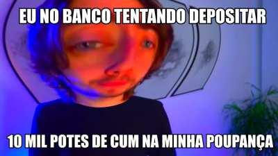 aparentemente o branco do brasil não aceita mais cums 😔🤚