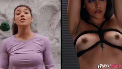 Brooklyn Gray is your slutty climbing instructor