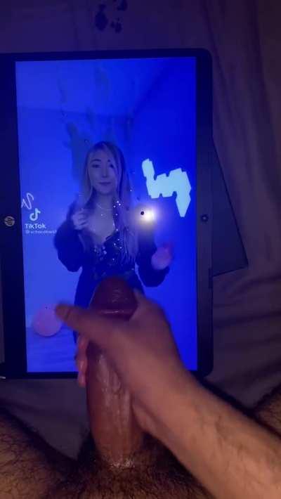 Don’t see a lot of love for Janet so I covered her with my thick cum