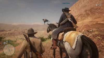 [Red Dead Online] behold the rare flying horse