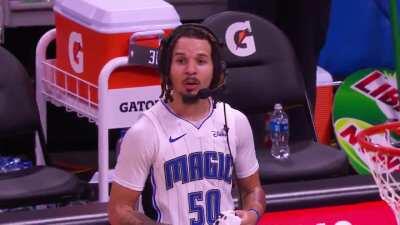 [Highlight] Cole Anthony in his post game interview: “I wanted an iso. I just knew if I got someone on an island they wasn’t gonna be safe.