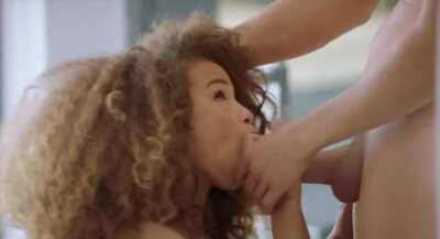 Cecilia Lion Interracial Blowjob Ebony Porn GIF by jasmina_ | RedGIFs