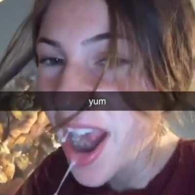 A real cum hating queen