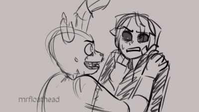 Micheal and William reunion, after getting some motivation I was able to make this, hope y'all like it