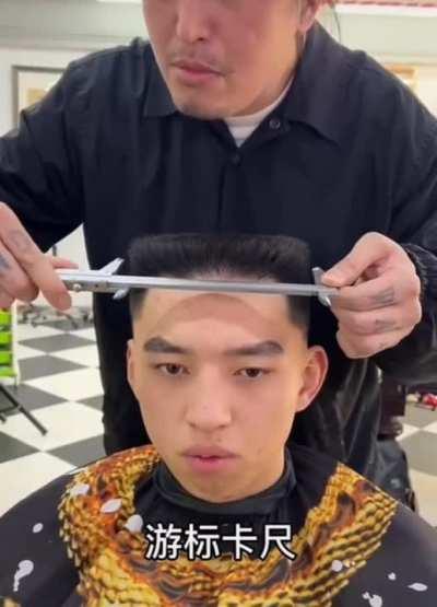 this barber's creativity is insane