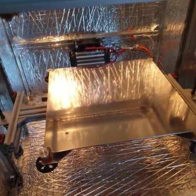 My magnetic glass bed concept