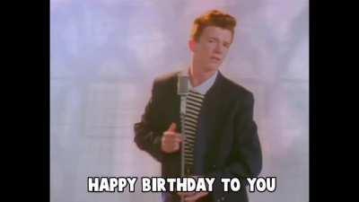 October 25th is the birthday of rickroll!! (well it depends on the time zone)