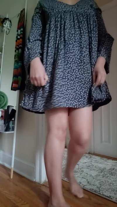 the perfect dress for fall and for not wearing any underwear