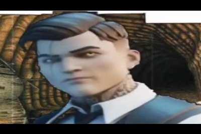 midas after he got eaten by a shark (extremely cursed)