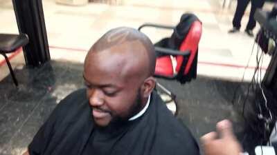 When trying a new barber goes wrong