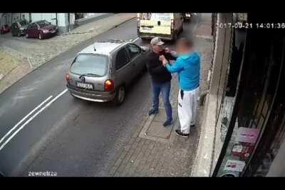 Darn near instant justice