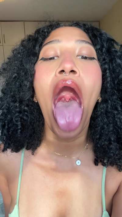 I want to feel them touch my tongue and drool.