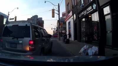 Left signal-left signal-left signal. Right it is.