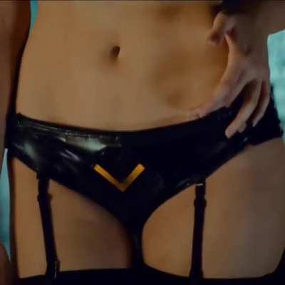 Jenn Proske in a black lingerie from Vampires Suck (2010)