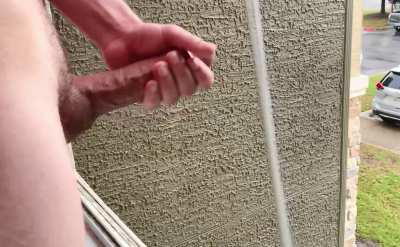 Pulsating load directly out my 2nd story apartment window 