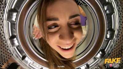 Got Stuck In Washing Machine ! Twice !