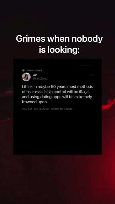 Grimes to anons: 😡🤬 Grimes to corpos: 🥺👉🏻👈🏻