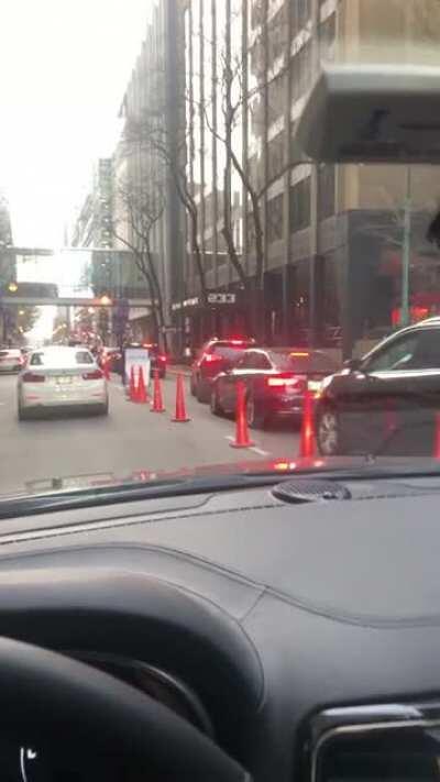 If you’re planning on getting Covid tested at Northwestern today, plan on a decent wait...