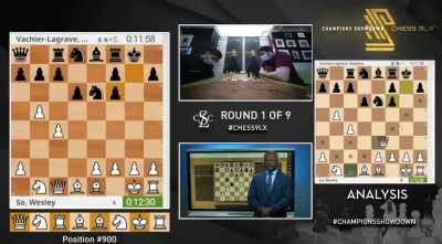 Wesley So plays an incredible knight sacrifice against MVL that leaves the commentators flabbergasted!