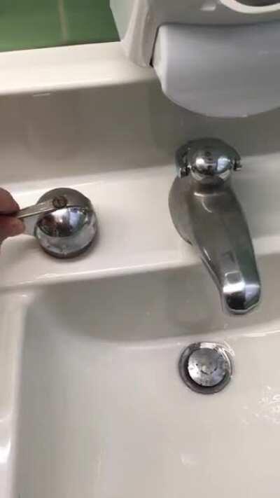 that's one way to encourage conserving water (sound essential)