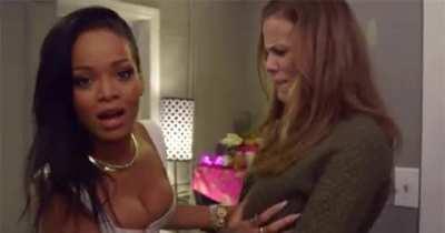 Rihanna and Brooklyn Decker