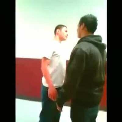 He was fucking w/ the wrong guy!