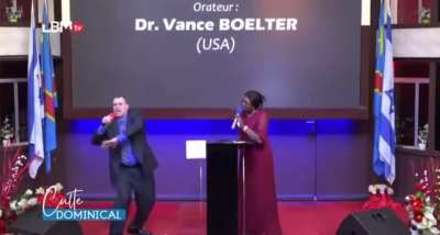Vance Boelter, the suspect in the Minnesota assassination, had a public association with a business based in the Democratic Republic of the Congo. In this video, he is seen preaching to a congregation at an evangelical church in Matadi, DRC.