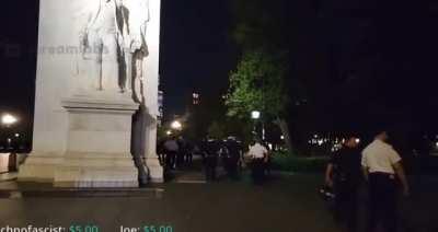 Racist claims he cannot be a racist after singling out an Asian American cop and hurling minute-long expletives at him