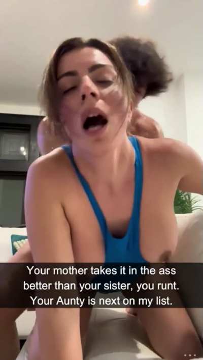 What could you even do to stop me from taking your entire families dignity? Nothing.