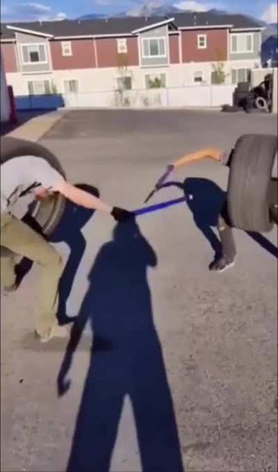tire fight