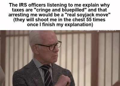 I hate the IRS.