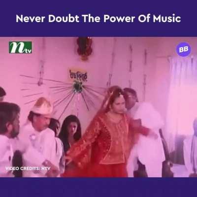 Music can move the dead.