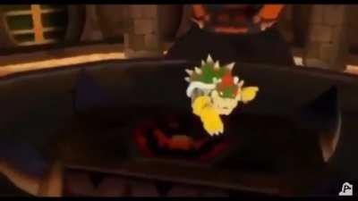 Bowser Mains when they Up B out of shield for the 9,267th time