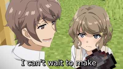 Rascal Does Not Dream of Minecraft 4