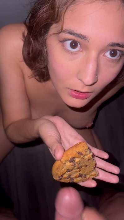 Cum cookies are my favorite 🤭😈