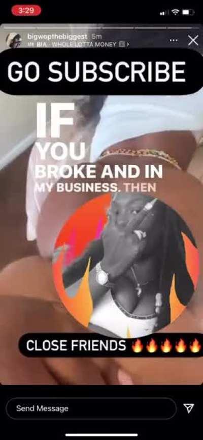 She be scamming her ass off lol don’t buy her shit