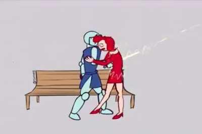 Never recive kiss from thots