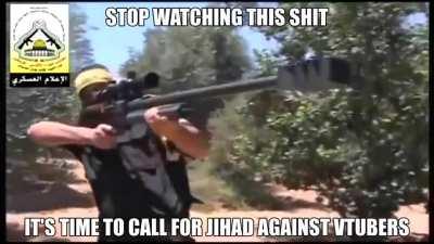 What is the name of the full Arabic song? Stop Watching This Shit It's Time to Call for Jihad Against Vtubers