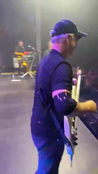 Kinda crazy seeing a live concert being done in the RTC drill hall. I bet the recruits had a good time!