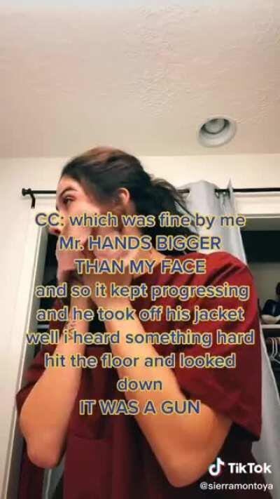 Wanted to post this on r/thathappened , but I guess they don’t allow video. Hope it works here. I checked her page and it doesn’t seem like it’s satire