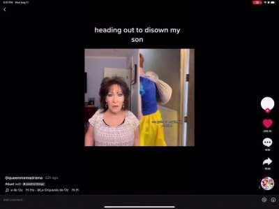 The joke is that the entire family has dwarfism except for the guy on the right