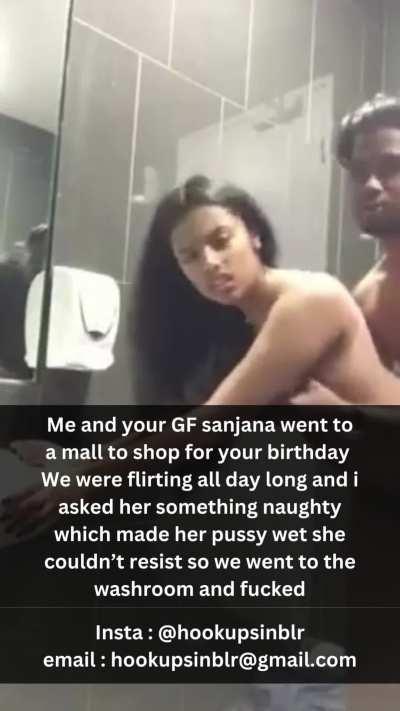 GF wanted to buy a surprise gift for her bf. But a baby from his bully is also a surprise. Right?