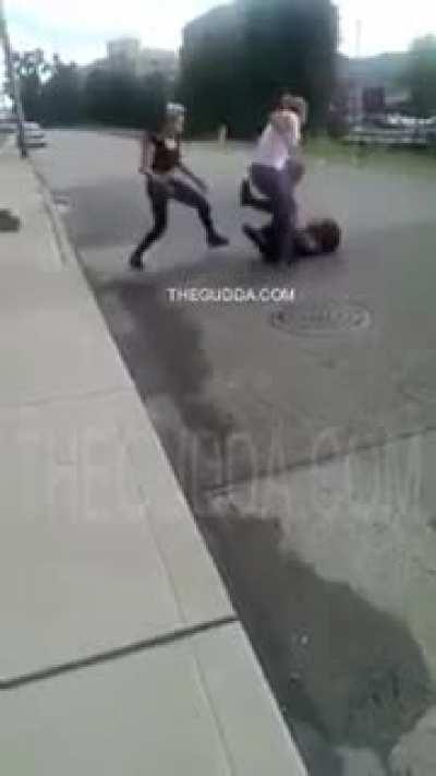 Stomp out for messing with her sister