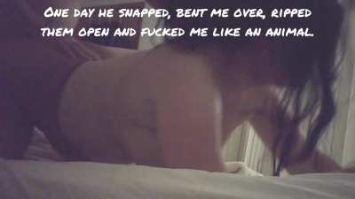 My son finds pantyhose irresistible