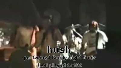 a compilation of songs that tool doesn’t play often or hasn’t played in a long time